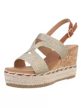 Сандалии на плоской подошве Ital-Design, золотой