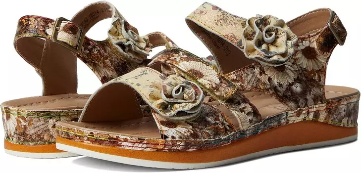 Сандалии на плоской подошве Joelina-Dazi L'Artiste by Spring Step, цвет Yellow Multi