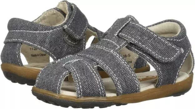 Сандалии на плоской подошве Jude IV See Kai Run, цвет Gray Canvas