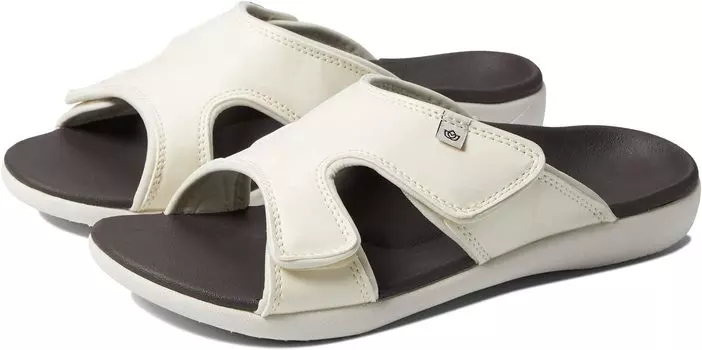 Сандалии на плоской подошве Kholo Camo Spenco, цвет Cream