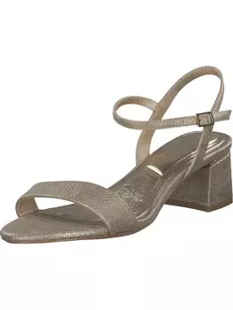 Сандалии на плоской подошве La Strada, цвет gold metallic