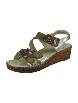 Сандалии на плоской подошве LAURA VITA Keilsandaletten, серый