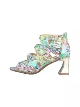 Сандалии на плоской подошве LAURA VITA, разноцветный