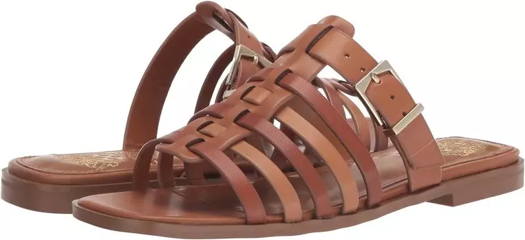 Сандалии на плоской подошве Lemenda Vince Camuto, цвет Aged Rum/Warm Caramel 1