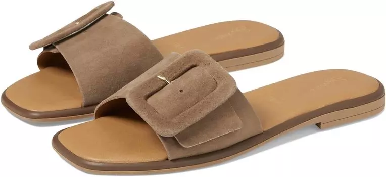 Сандалии на плоской подошве Manhattan Seychelles, цвет Taupe Suede