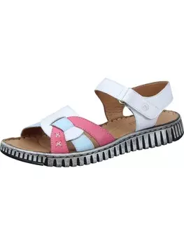 Сандалии на плоской подошве manitu, белый