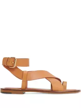 Сандалии на плоской подошве Mansur Gavriel, коричневый