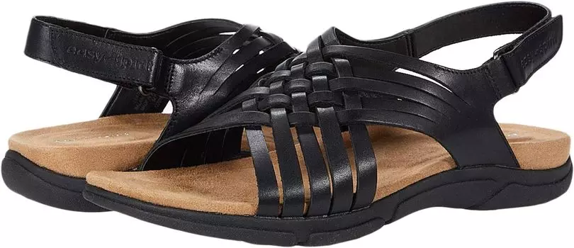 Сандалии на плоской подошве Mar Easy Spirit, черный