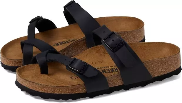 Сандалии на плоской подошве Mayari - Birko-Flor & Birkibuc Birkenstock, цвет Black Birko-Flor 1