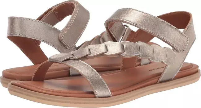 Сандалии на плоской подошве Natany Lucky Brand, цвет Platinum