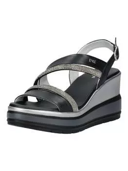 Сандалии на плоской подошве Nero Giardini, черный