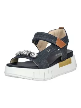 Сандалии на плоской подошве Nero Giardini, цвет jeans