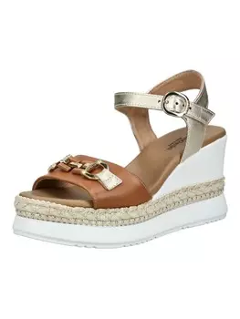 Сандалии на плоской подошве Nero Giardini, коричневый