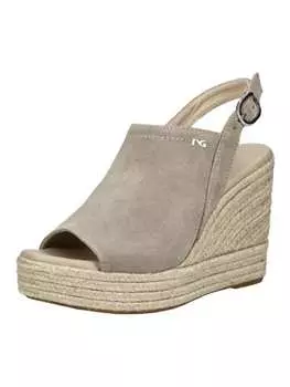 Сандалии на плоской подошве Nero Giardini, коричневый