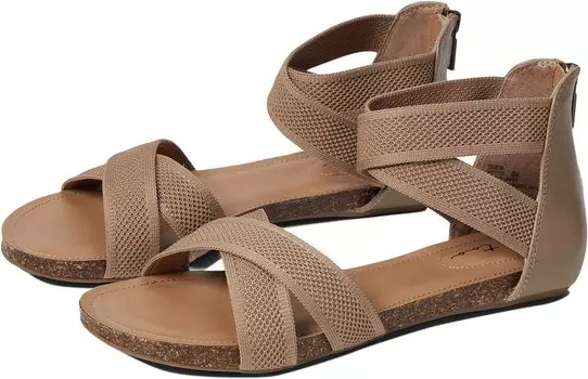 Сандалии на плоской подошве Netty Me Too, цвет Dune