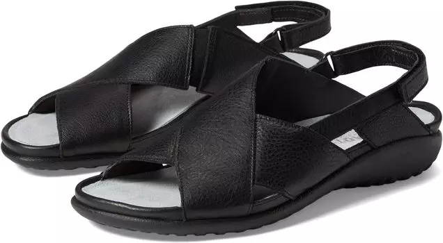 Сандалии на плоской подошве Niho Naot, цвет Soft Black Leather