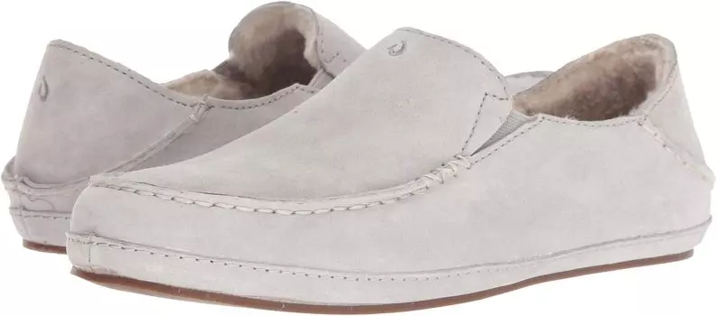 Сандалии на плоской подошве Nohea Slipper OluKai, цвет Pale Grey