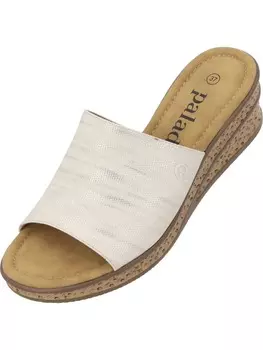 Сандалии на плоской подошве palado, цвет gold shiny