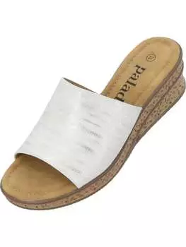 Сандалии на плоской подошве palado, цвет offwhite shiny