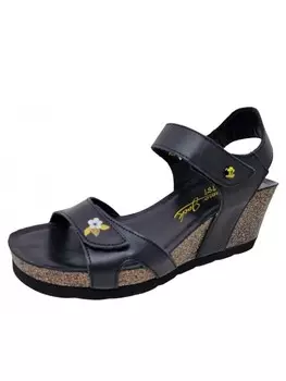Сандалии на плоской подошве PANAMA JACK Keilsandalette Vila Blossom B1, черный