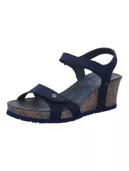 Сандалии на плоской подошве PANAMA JACK Keilsandaletten Julia Basics, синий