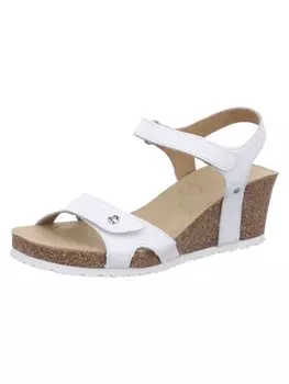 Сандалии на плоской подошве PANAMA JACK Keilsandaletten Julia Basics, белый