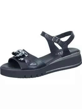 Сандалии на плоской подошве Piazza, черный