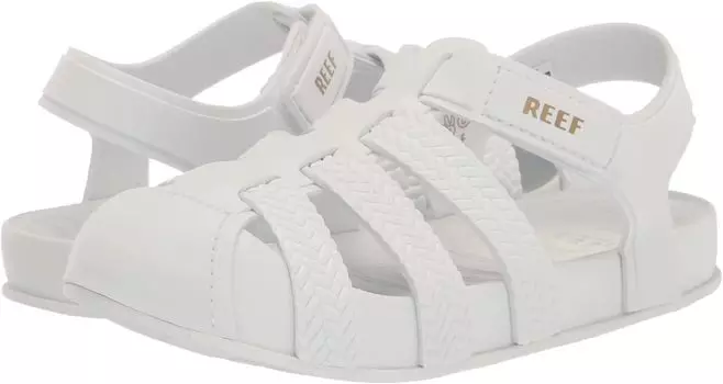 Сандалии на плоской подошве Reef Kids Little Water Beachy Sandal Reef, белый