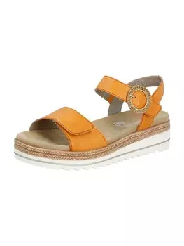 Сандалии на плоской подошве remonte Keilsandaletten, оранжевый
