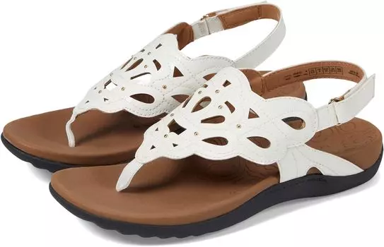 Сандалии на плоской подошве Ridge Sling Rockport, цвет Vanilla Synthetic