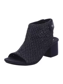 Сандалии на плоской подошве rieker, черный