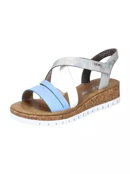 Сандалии на плоской подошве rieker Keilsandaletten, синий