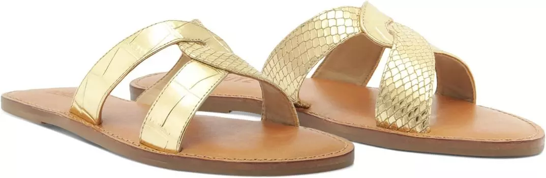 Сандалии на плоской подошве Rita Schutz, цвет Platina