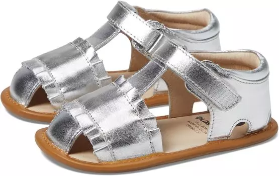 Сандалии на плоской подошве Ruffley Old Soles, цвет Silver