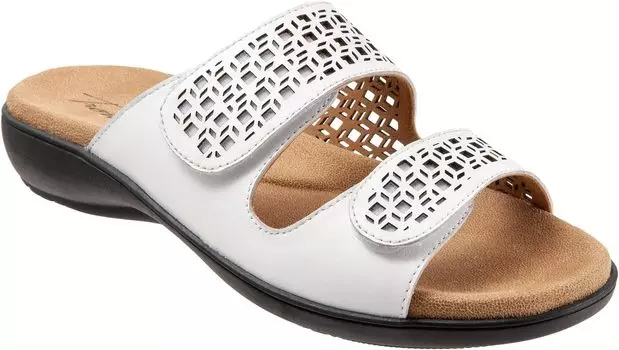 Сандалии на плоской подошве Ruthie Trotters, цвет White Veg