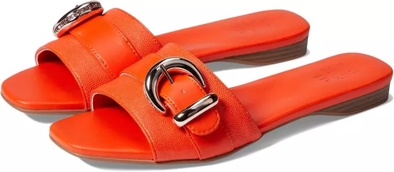 Сандалии на плоской подошве Santiago Naturalizer, цвет Orange Pop Leather