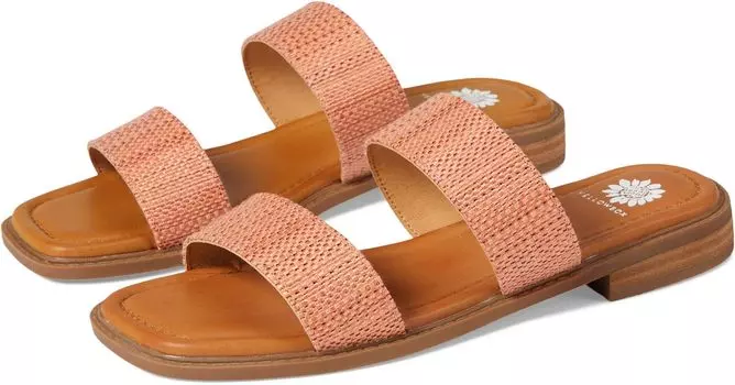 Сандалии на плоской подошве Seaside Yellow Box, коралловый