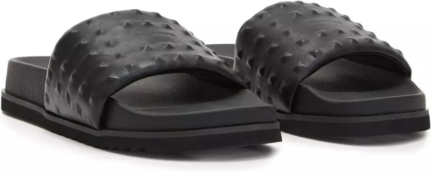 Сандалии на плоской подошве Shay Sandals AllSaints, черный