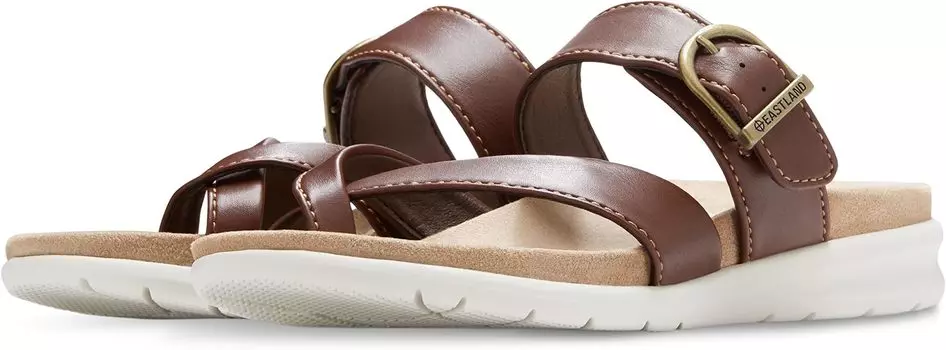 Сандалии на плоской подошве Sienna Eastland 1955 Edition, цвет Dark Walnut