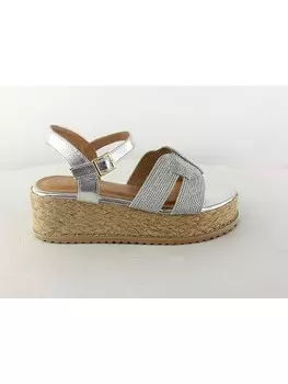 Сандалии на плоской подошве Sixth Sens Keilsandaletten, серебряный