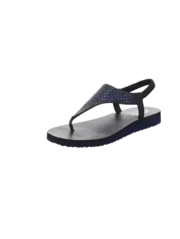 Сандалии на плоской подошве Skechers Sandaletten Elegant Abs Bis 45 Rockstar, синий