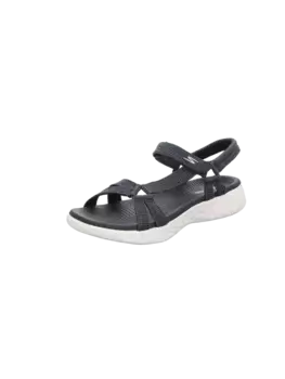 Сандалии на плоской подошве Skechers Sandaletten Tiefenfubett On The Go 6000 Brilliancy, синий