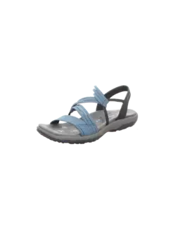 Сандалии на плоской подошве Skechers Sandaletten Tiefenfubett Reggae Slim Skech Appeal, синий
