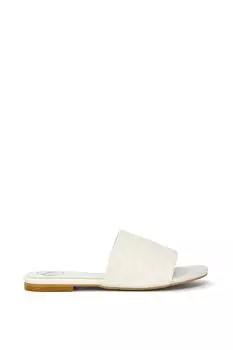 Сандалии на плоской подошве со стеганой отделкой и ремешками 'Saylor' XY London, белый