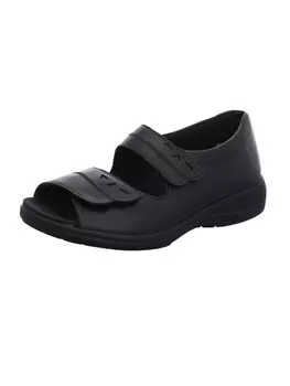 Сандалии на плоской подошве Solidus Damen Sandaletten Lia Weite H, черный