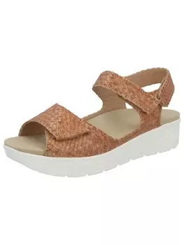 Сандалии на плоской подошве Solidus Damen Sandaletten Greta Weite G, бежевый