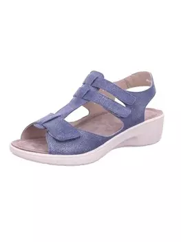 Сандалии на плоской подошве Solidus Damen Sandaletten Gina Weite G, синий