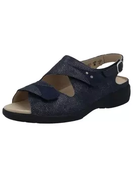 Сандалии на плоской подошве Solidus, синий