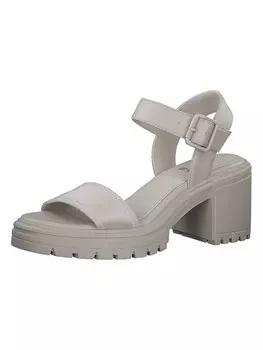 Сандалии на плоской подошве sOliver Sandaletten, кремовый