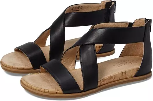 Сандалии на плоской подошве SOUL Naturalizer - Cindi Naturalizer, цвет Black Smooth Synthetic